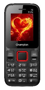 Champion Brand X2 STYLE Dual Sim Red Color Mobile Phone