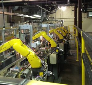 Robotics Assembly Line Automation