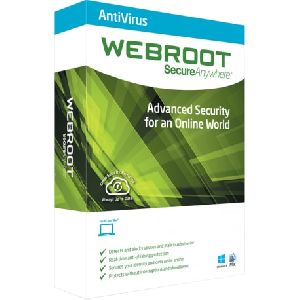 Webroot SecureAnywhere AntiVirus 1 Year 1 PC