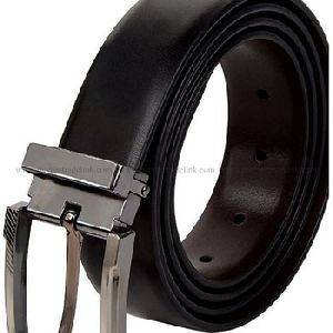 leather with metal buckle