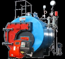 Oil and Gas Fired Coil Type Steam Boilers