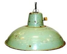 VINTAGE FRENCH INDUSTRIAL HIGH PENDANT LAMP
