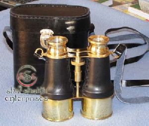 Binocular with Leather Case