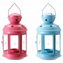 colorful metal lantern