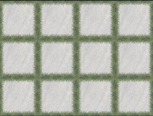 grass series digital parking tiles