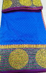 Broad Border Saree