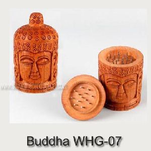 BUDDHA STASH CASE WOODEN