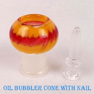 GLASS BOWLS FOR OIL BUBBLERS