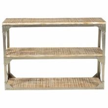 solid wood antique console Table