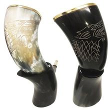 Drinking Horn Metal Stand