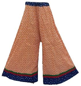 JaipurOnlineShop Plazzo Pant Yoga Pants Recycled Indian Saree