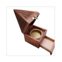 wooden incense burner