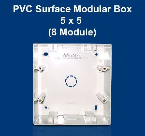 5 X 5 PVC Surface Modular Box