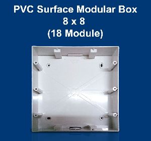 8 X 8 PVC Surface Modular Box