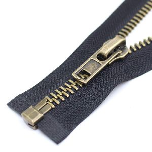 Antique Metal Zippers