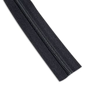 Black Nylon Coil Zippers