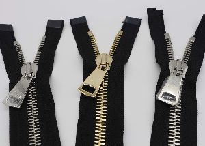 Brass Metal Zippers