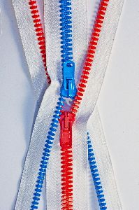 Colored Vislon Zipper