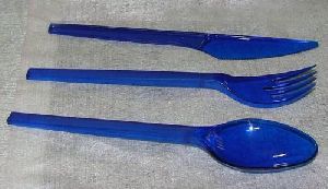 Blue Cutlery Set