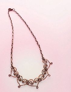 copper necklace