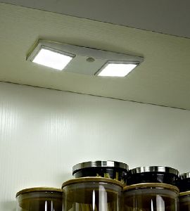 Twin LED sensor light