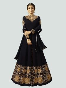 Abaya Black Anarkali Dress