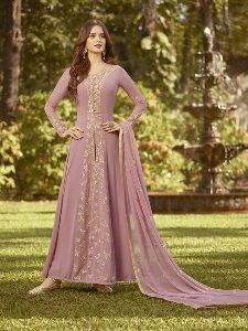 Designer Light Pink Anarkali Salwar Suit