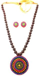 Bold Handmade Terracotta Necksets