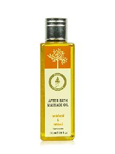 Vedic Concepts Organic After Bath Massage oil- Sandalwood & Patchouli