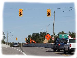 Overhead Lane Signal