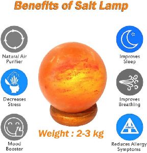 Ball Shaped Rock Salt Lamps