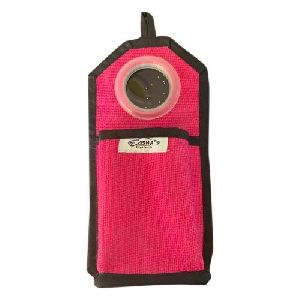 pink mobile charging holder