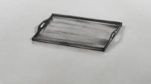 Non Polished Plain Aluminium Serving Tray, Size : Multisize