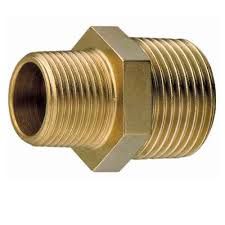 Coated Brass Nipple Fitting, Technics : Molding