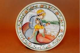 Mughal Darbar Wall Plate