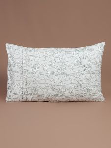 hand block printed pillow cover