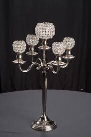 silver wedding candelabra
