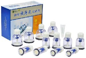 Vacuum Cupping Set of 12- rotary
