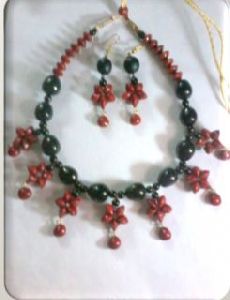 Natural Beads Necklace set