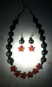 Natural Seed Necklace Set