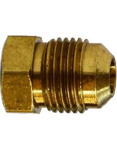 Brass Compression Flare Plug