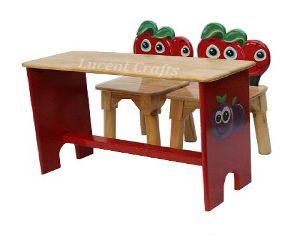 CHERRY TABLE (WITH 2 CHAIRS)