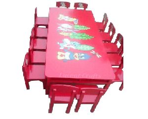 KIDS DINING TABLE (WITH 14 CHAIRS)