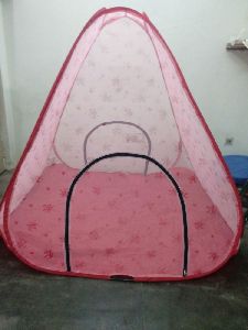 Portable/folding double bed mosquito net