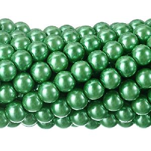 Green Pearl Beads