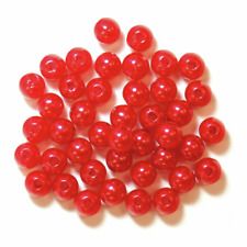 Red Pearl Beads