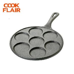 Cast Iron 7 Plate Pancake Pan