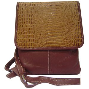 Article No 0803 Brown Ladies Leather Sling Bag