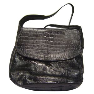 Article No 0804 Black Ladies Leather Sling Bag