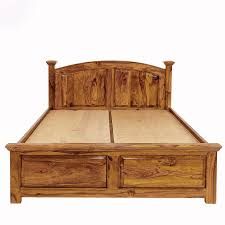 wooden bed set